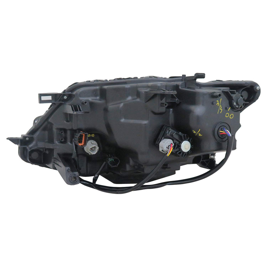 Right TYC Headlight Assembly Compatible with 2014-2016 Nissan Rogue