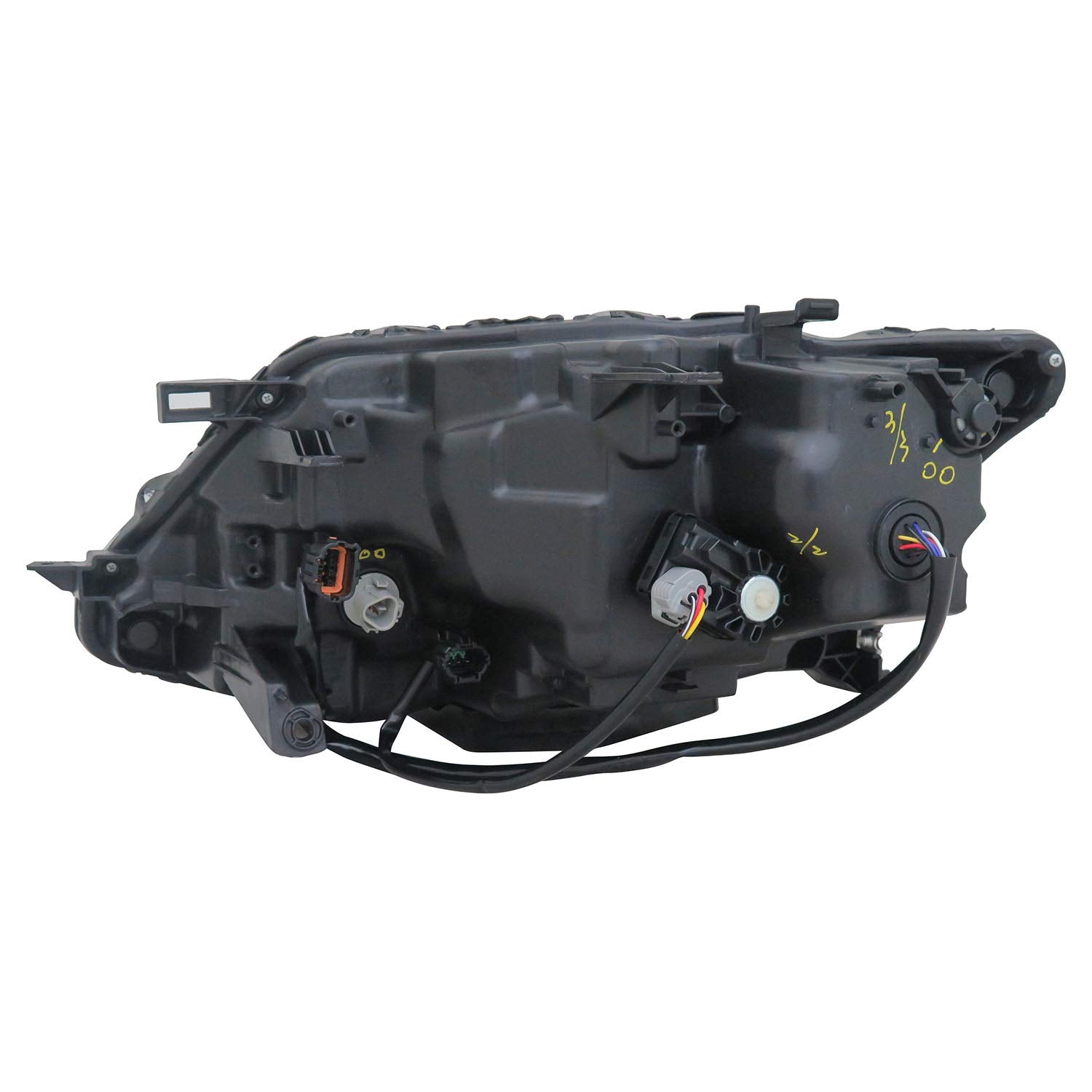 Right TYC Headlight Assembly Compatible with 2014-2016 Nissan Rogue
