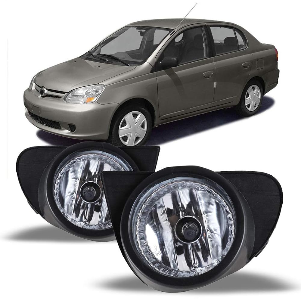 OEM Series Winjet for [2003 2004 2005 Toyota Echo] Driving Fog Lights + Switch + Wiring Kit