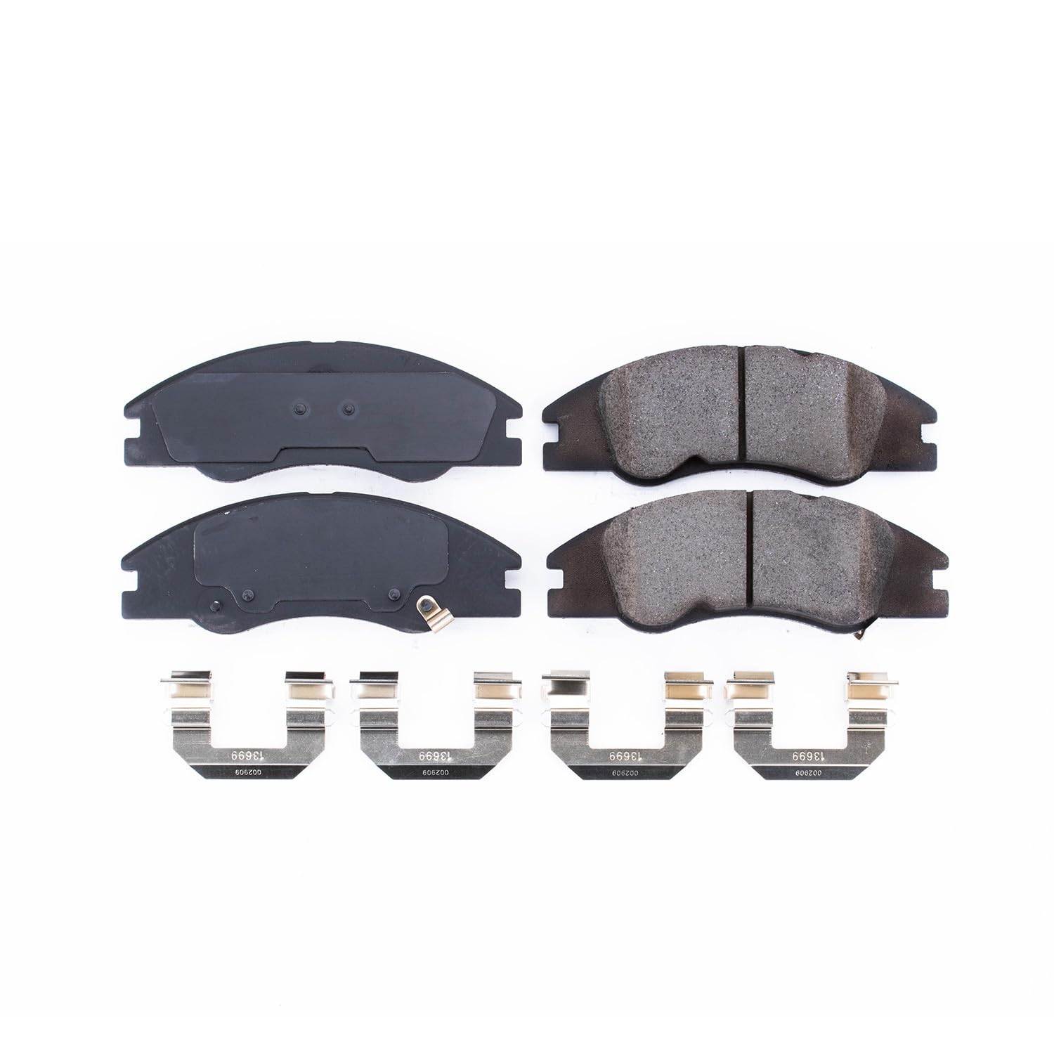 Power Stop Brake Kit Front For Kia Spectra 2005-09 | Kia Spectra5 2005-09 - Ceramic Brake Pads With Installation Hardware, 17-1074