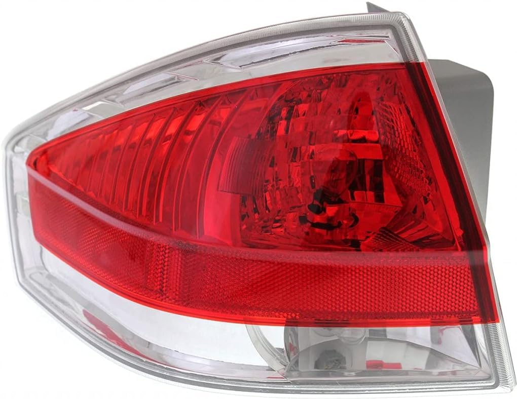 Go-Parts - Rear Tail Light Lamp Assembly/Lens/Cover for 2008-2009 Ford Focus - Left (Driver) Side - (Sedan) Replacement 9S4Z 13405 D FO2800215