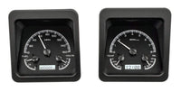 Dakota Digital VHX-69C-CAM-K-W 69 Chevy Camaro Instruments Analog Dash Gauges Black Alloy White