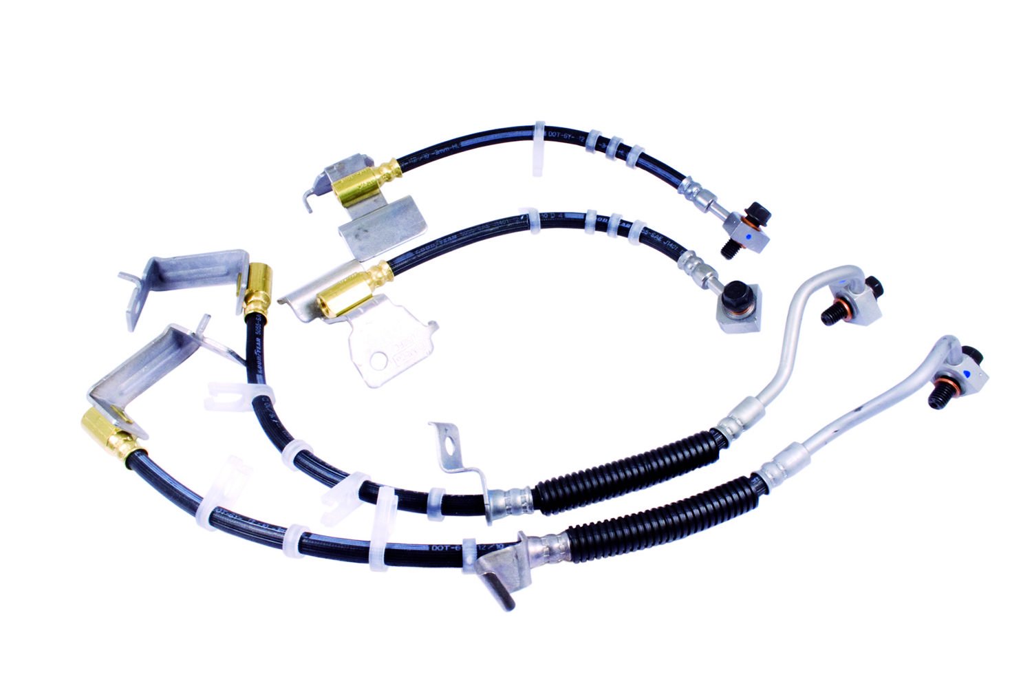 Brake Line Upgrade Kit Ford Racing M-2078-MB for Ford Mustang GT