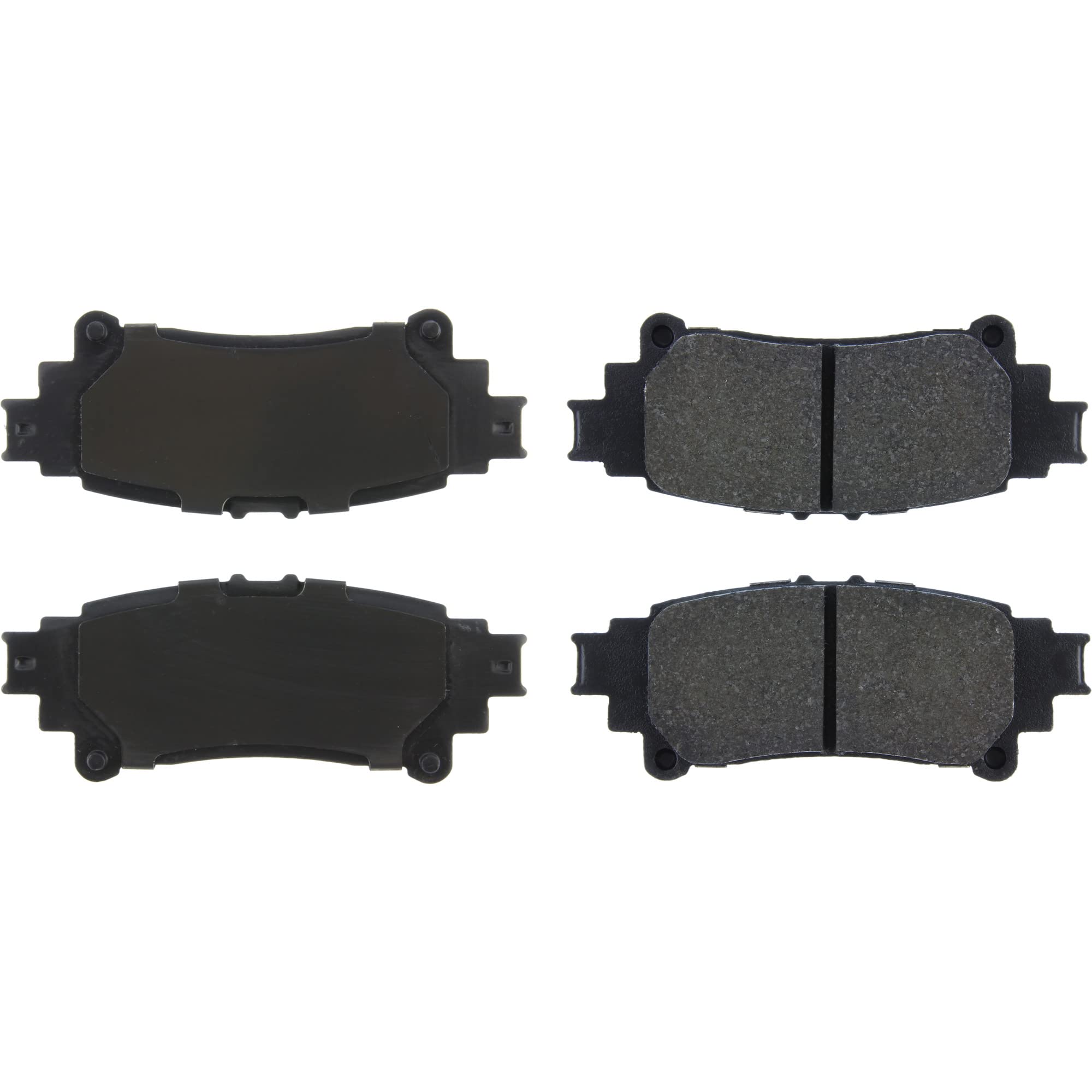 Semi-Metallic Premium Brake Pads with Shims and Ha