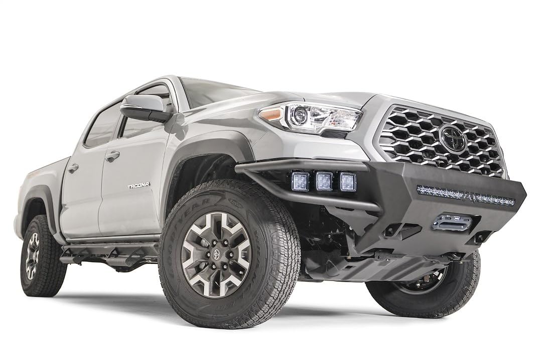 Toyota Tacoma fits Fab Fours Inc. TB16-01-1 Front Replacement Bumper