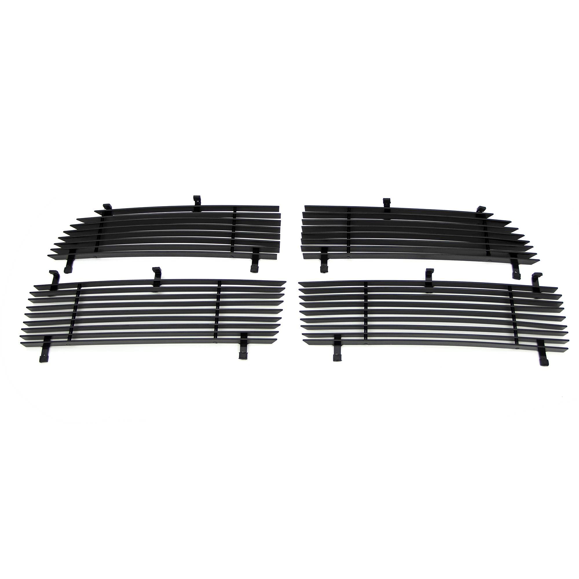 T-Rex Grilles Billet Grille, 2013-2018 Ram 2500, 3500 Black, 4 Pc, Replacement - PN #21452B, Polished