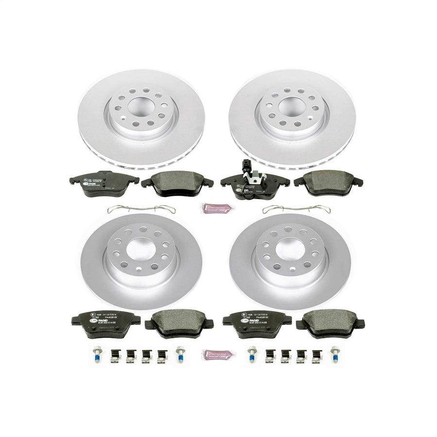 Euro-Stop Power Stop Brake Kit For Volkswagen Passat 2012-2015 [Model Specific]