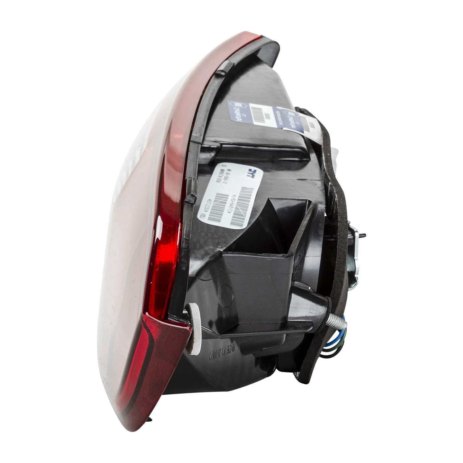 Left TYC Tail Light Assembly Compatible with 2014-2016 Kia Forte