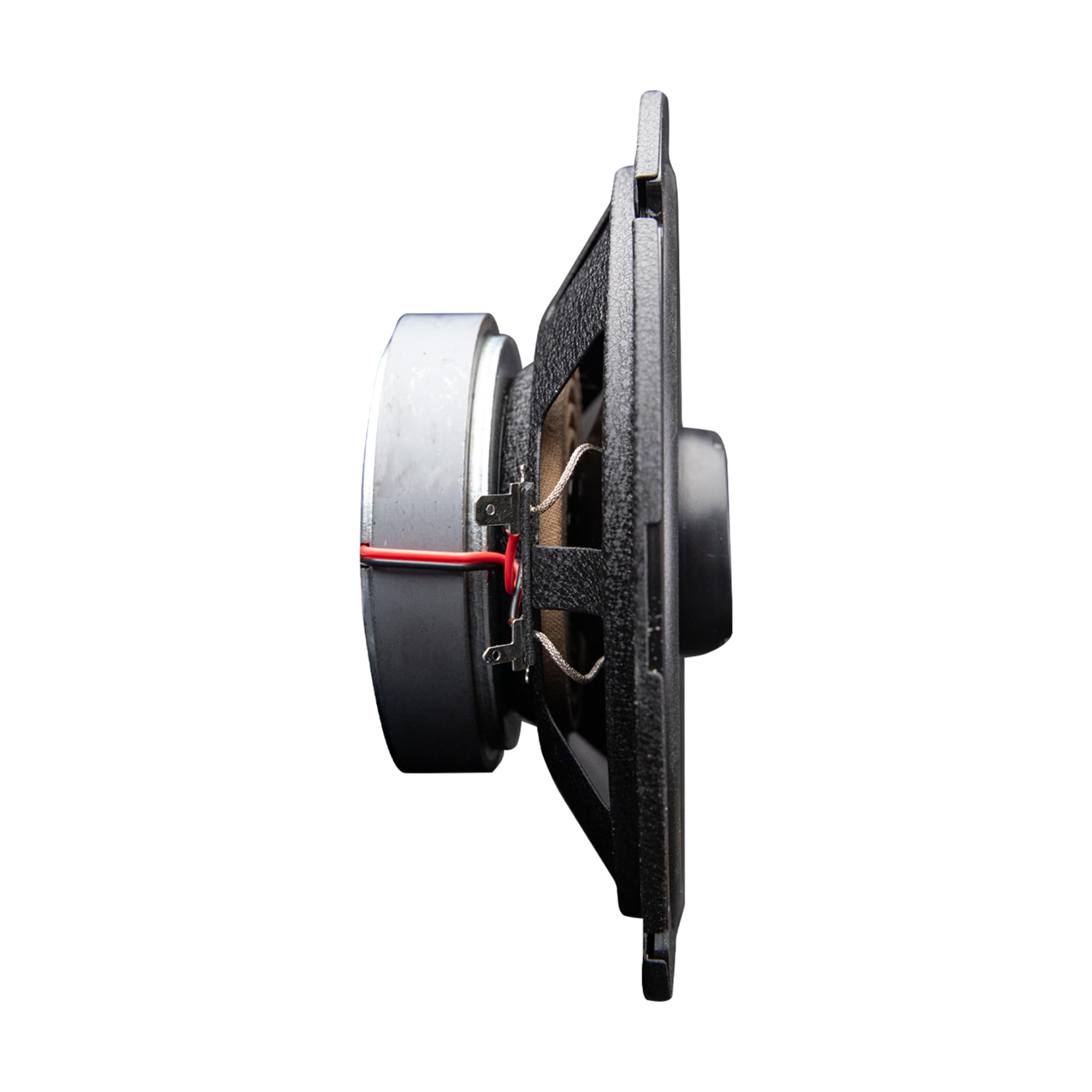 6.5-Inch MB Quart DK2-116S Discus Shallow Mount 2-Way Coaxial Speakers, 60/120W RMS System Power, Aluminum Dome Tweeters, Butyl Rubber Surrounds