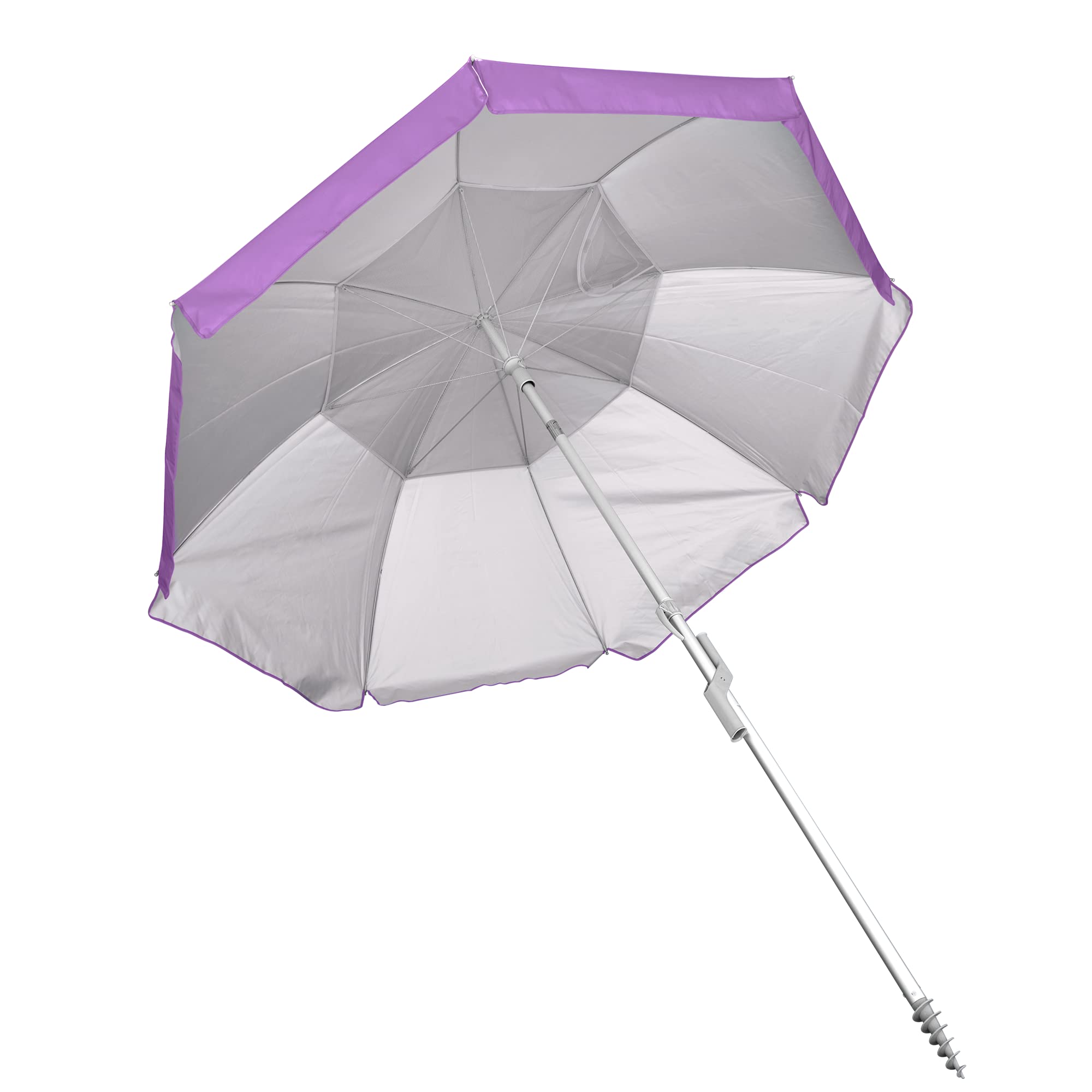 Hurley Shade Umbrella UMB8HRSVLT, 8 ft, Violet