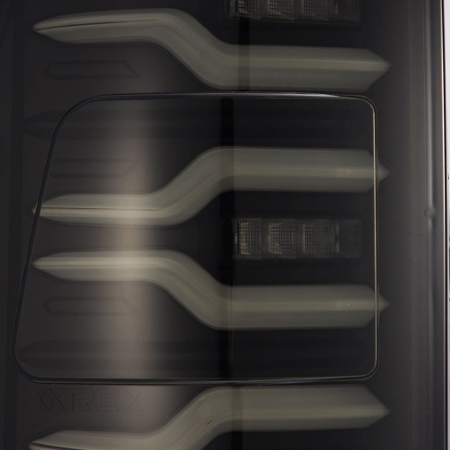 AlphaRex USA 19-21 Dodge Ram 1500 Luxx-Series LED Tail Lights Black w/Activ Light/Seq Signal