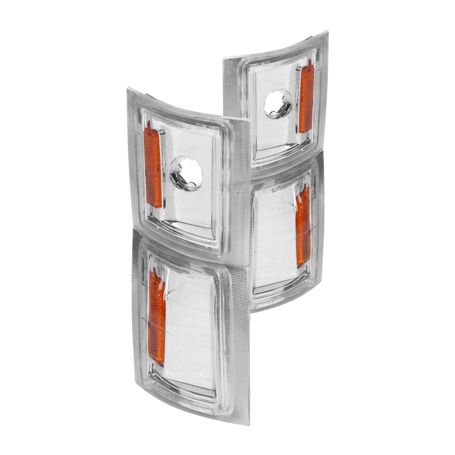 1994-1998 Chevrolet Blazer Anzo USA Corner Lights Clear Lens w/Amber Reflector (521041)