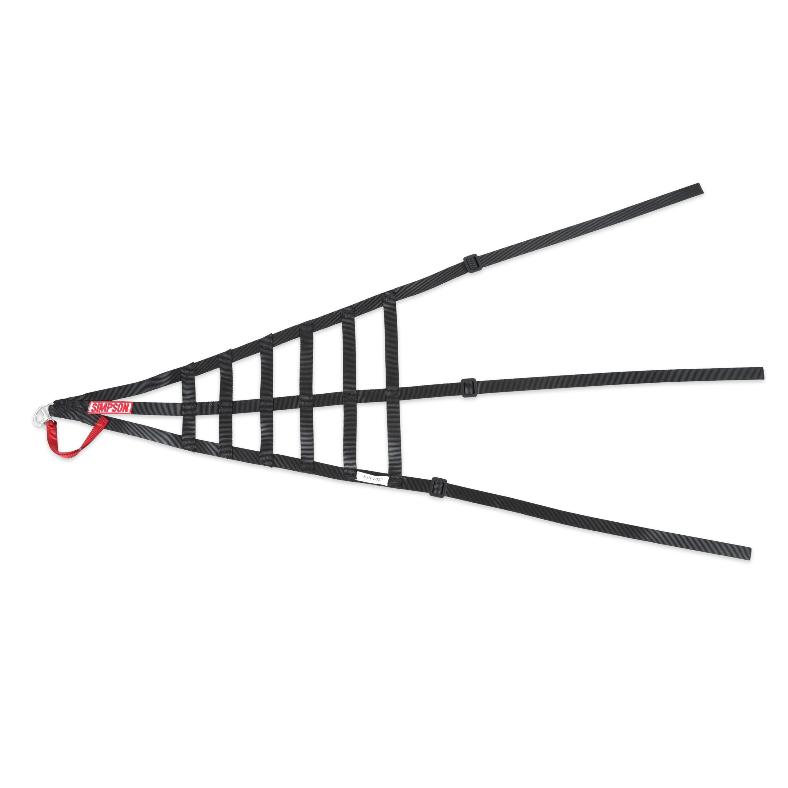Simpson Driver Men's Net Left Poly (28" x 15-3/4) (Black, One Size)
