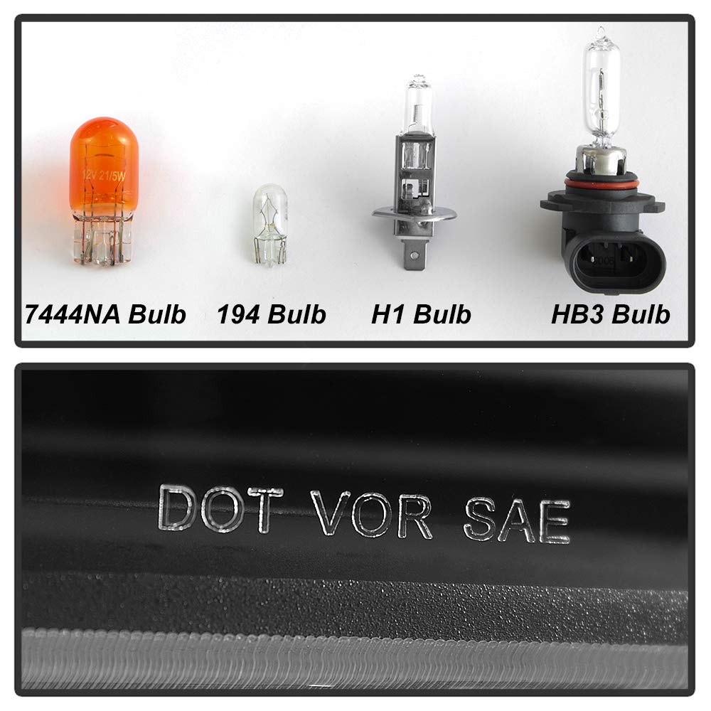 OEM Style Xtune Headlights (HD-JH-GTE10-AM-BK)