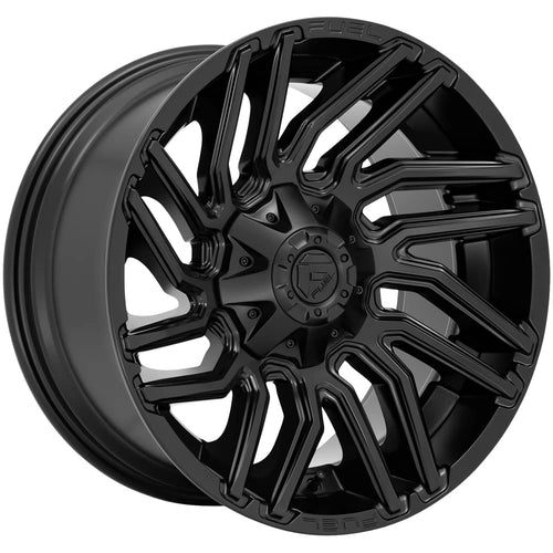 D775 TYPHOON FUEL OFF-ROAD 20X9, 8X6.5, 5.04, 1mm MATTE BLACK - D77520908250