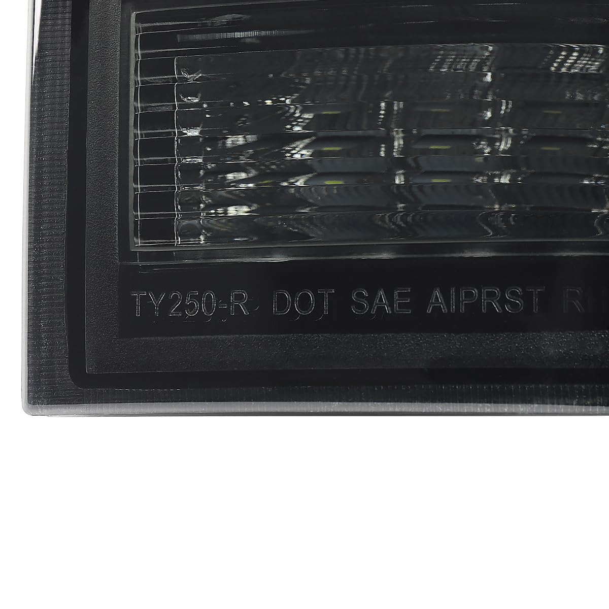 Full LED Strip Tail Lights SPEC-D TUNING w/Red Sequential LED Light Bars and Startup Animation Glossy Black Smoke Compatible with 2014-2021 Toyota Tundra, Left + Right Pair Assembly