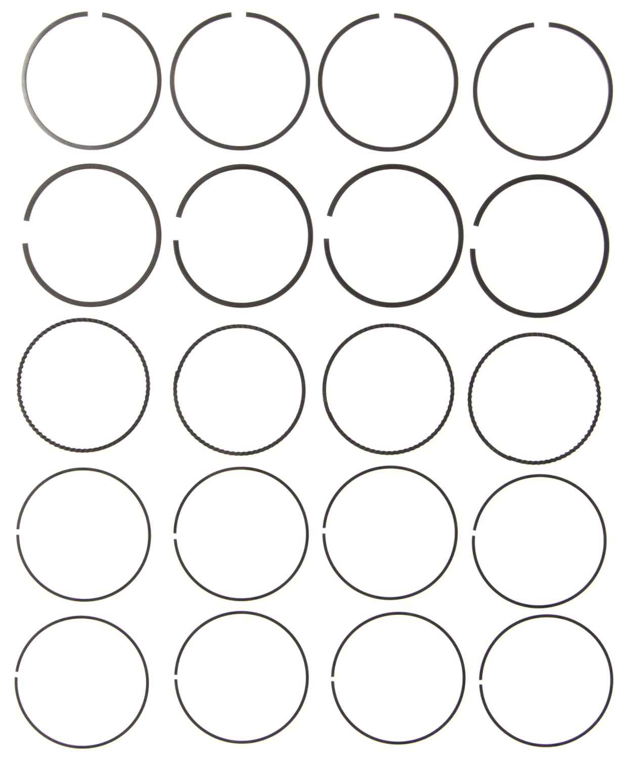Engine MAHLE Piston Ring Set 42279CP