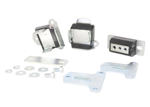Whiteline W93473 Bushing Kit Engine Mount Compatible with 63-82 Camaro, Nova, Corvette, El Camino, Chevelle