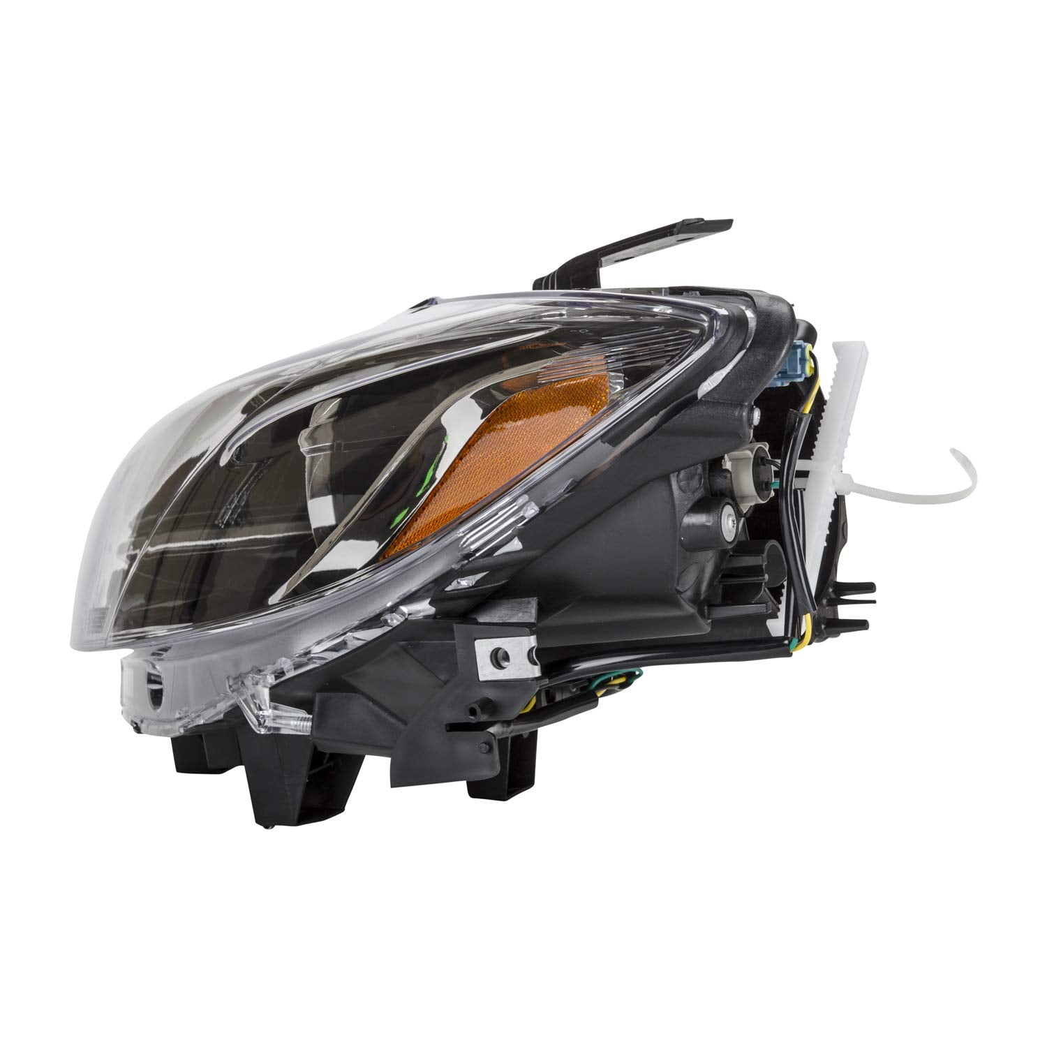 Left TYC Headlight Assembly Compatible with 2013-2015 Mazda CX-9