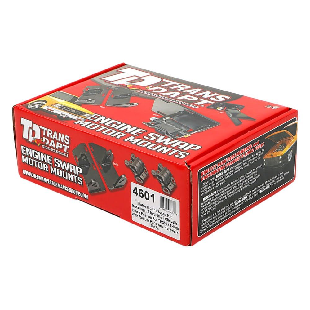 Stock Motor Mount Kit Trans-Adapt 4601 (Gm (Ls) Small Block