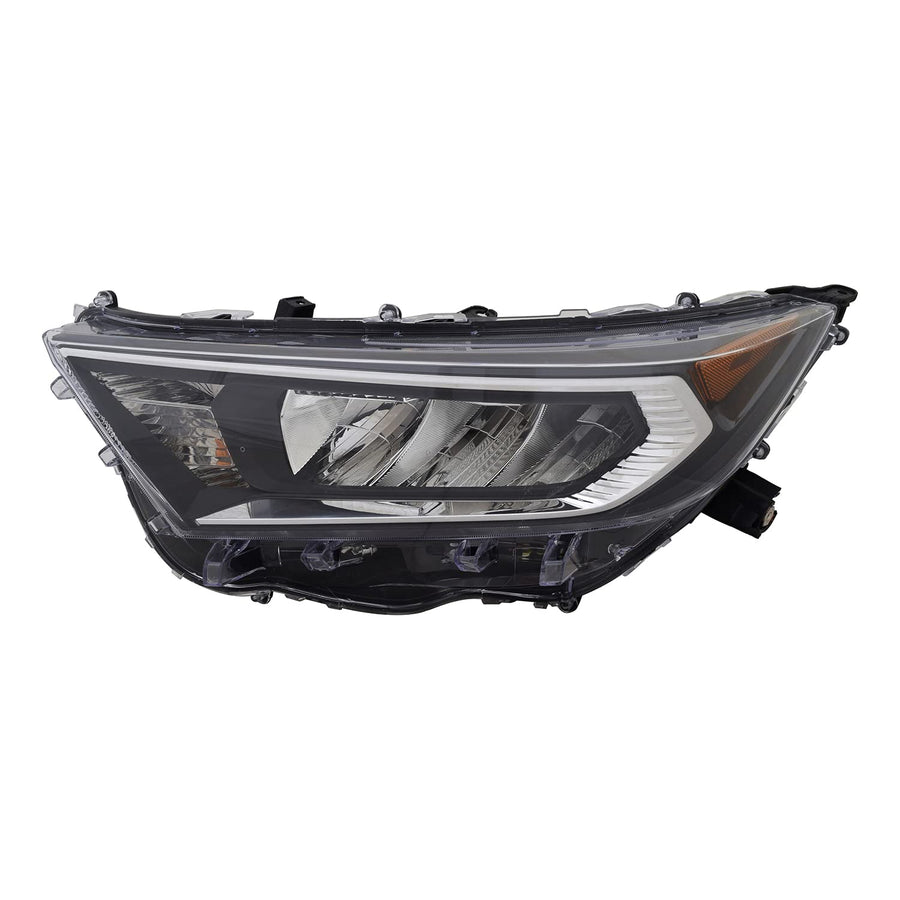 Left TYC Headlight Assembly Compatible with 2019-2021 Toyota Rav4