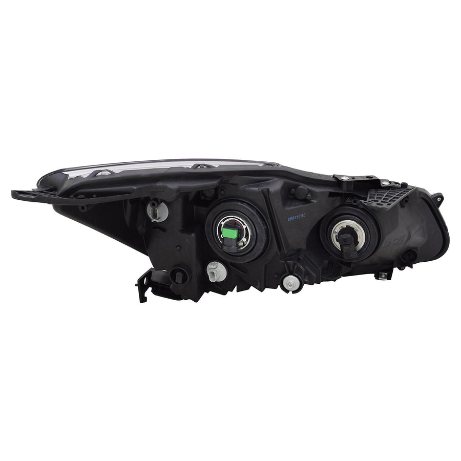 Left TYC Headlight Assembly Compatible with 2016-2017 Honda Accord