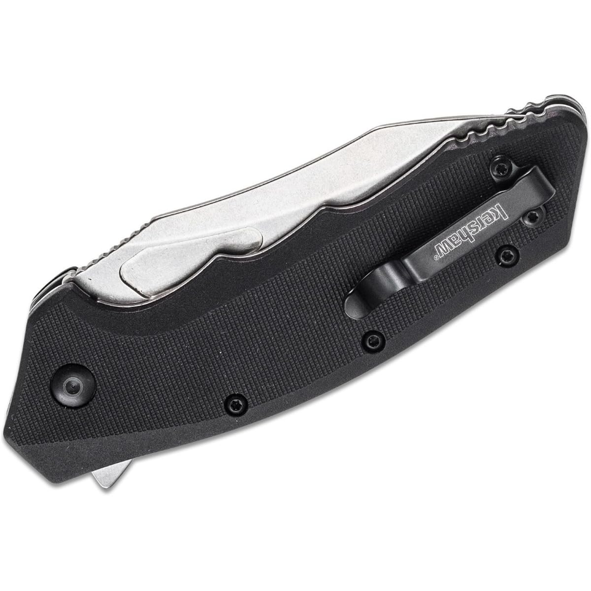 Flitch Kershaw Assisted Opening Knife Black GFN (3.25" Stonewash) 3930