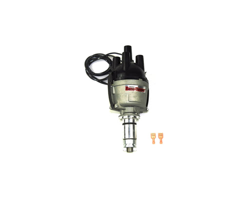 British Pertronix D173401 Distributor (23D 4 cyl cast 12V Pos top exit cap)
