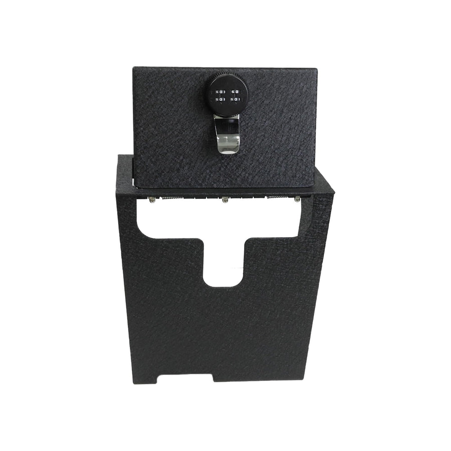 Center Console Safe Black Black Horse Compatible with 2020-2024 Ford Explorer-ASFE20