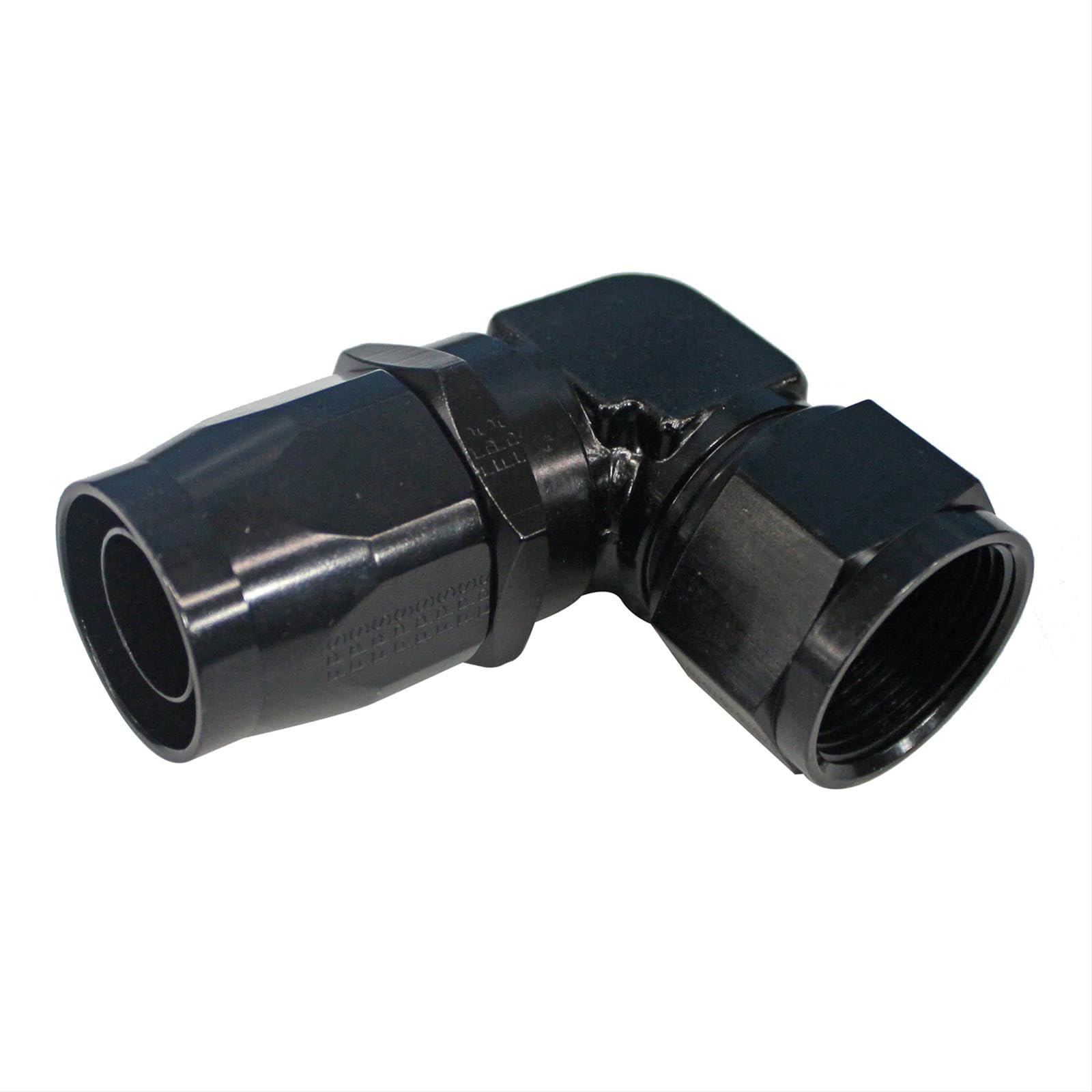 Fragola Performance Systems #16 X 90 Low Profile Forged Hose End Black 109116-BL