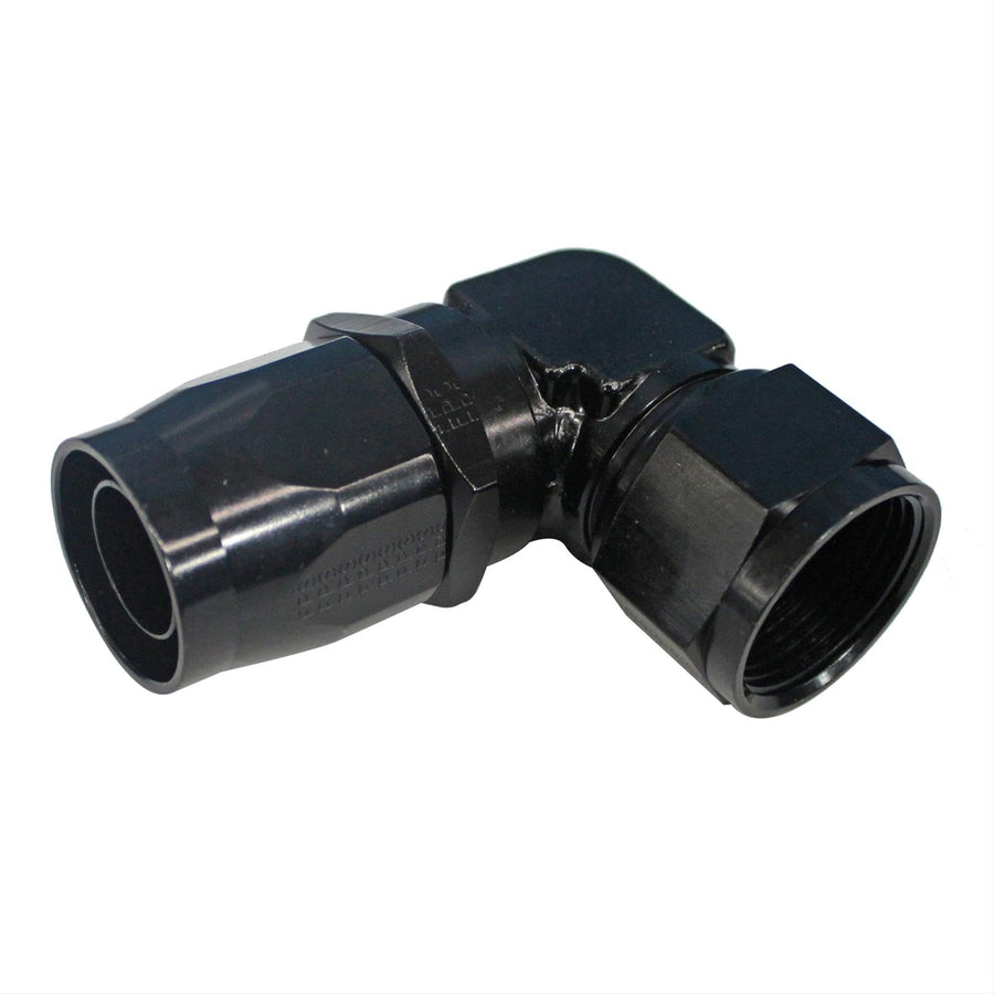 Fragola Performance Systems #16 X 90 Low Profile Forged Hose End Black 109116-BL