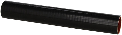 HPS Silicone HTST-150-BLK High Temperature 4-ply Reinforced Tube Coupler Hose, 80 PSI Maximum Pressure, 12" Length, 1-1/2" ID, Black
