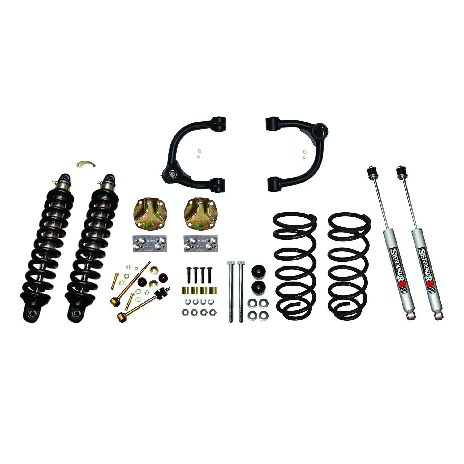 Skyjacker Coilover T4330UM A-Arm Lift; 3 in. Lift; Upper Coilover; Incl. Rear Coil And M95 Monotube Shock;