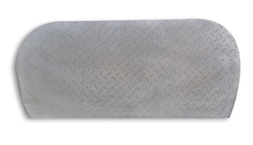 ADCO Silver Multi Axle 3783 Triple Diamond Plated Steel Vinyl Tyre Gard Wheel Cover (Fits 27"-29")