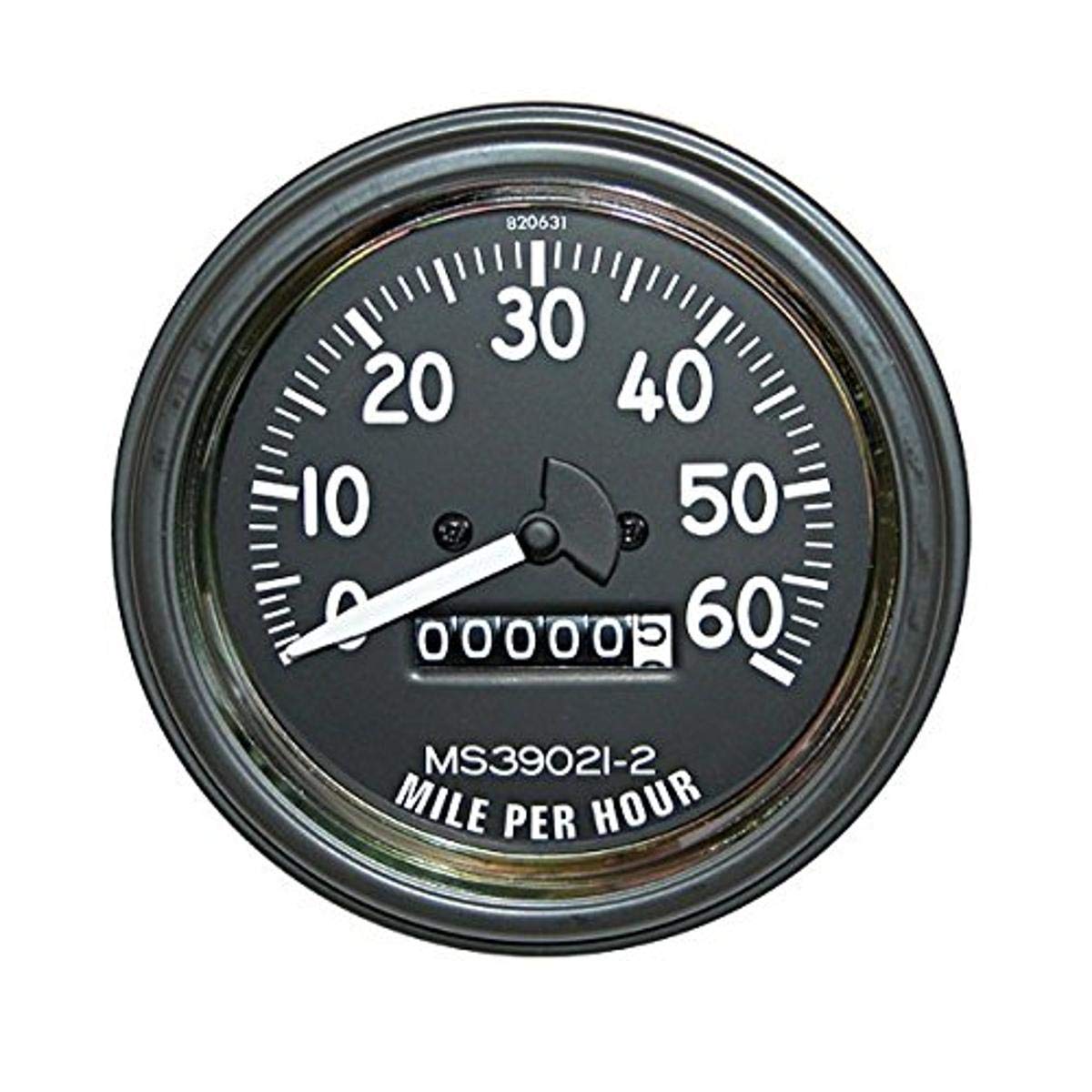 17206.01 | Omix-ADA | Speedometer Gauge, 0-60 MPH | OE Reference: 640131 | Fits 1946-1958 Willys CJ2A / CJ3A / CJ3B