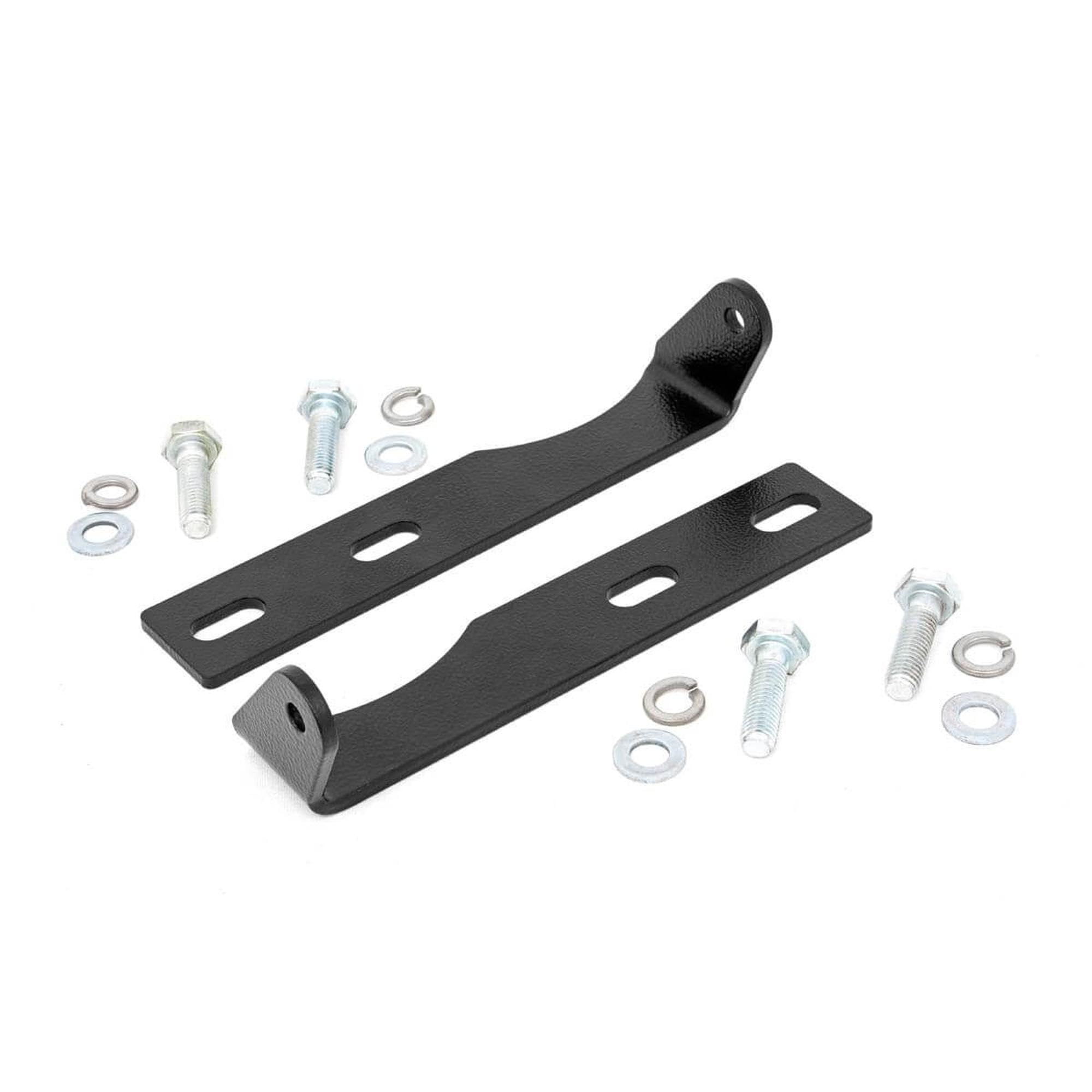 20" Rough Country Dual Row LED Light Bar Kit for Jeep Grand Cherokee WK2 (2011-2020) - Hidden Bumper Mount, 200W Spectrum Series, 18,000 Lumens, Combo Spot & Flood Beam