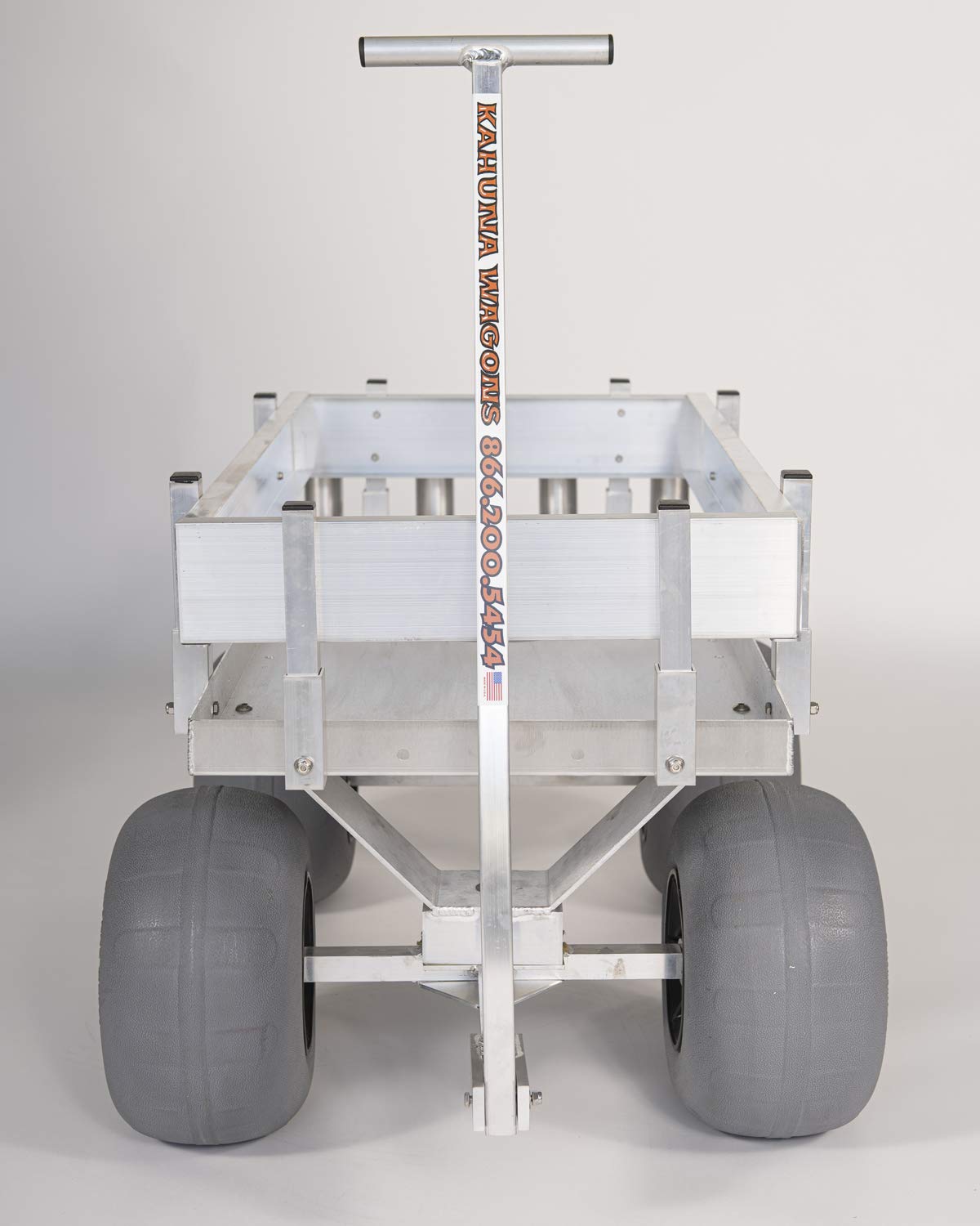 Kahuna Beach & Junior Fishing Wagon-Rod Holders-Walls-Balloon Sand Tires-Made in The USA!