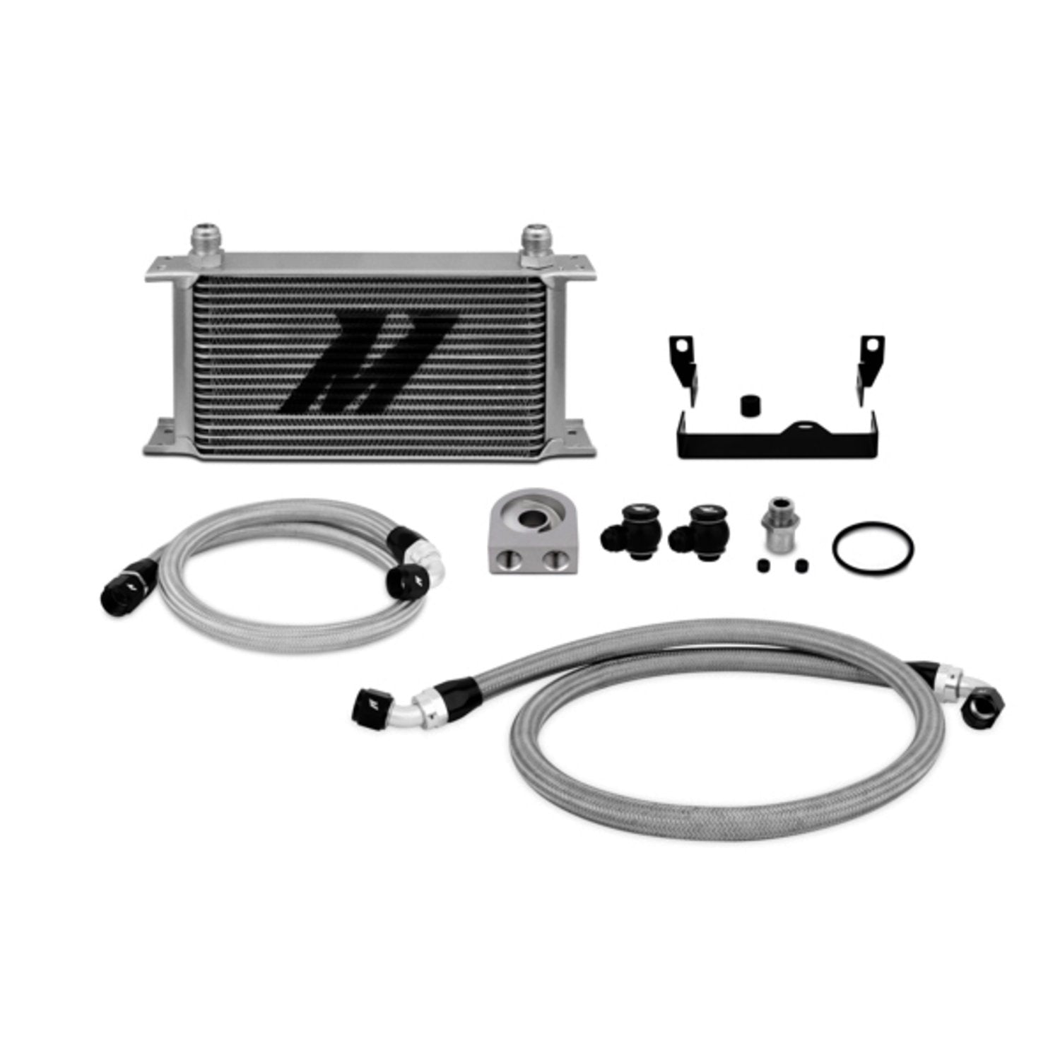 Mishimoto Oil Cooler Kit MMOC-WRX-06 Fits Subaru WRX/STI 2001-2007 Silver