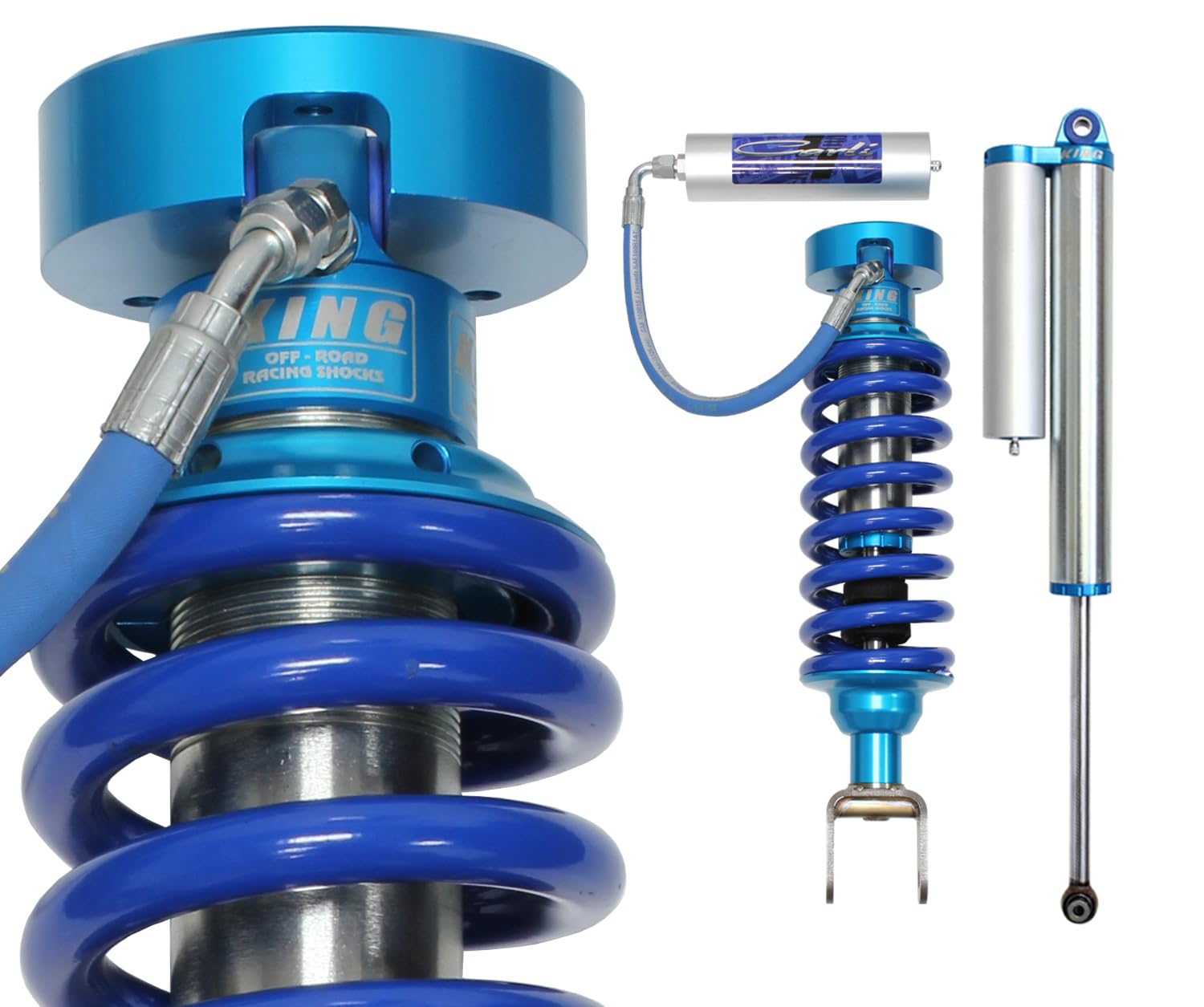 Remote Reservoir Carli Tuned 2.5 Shock Set, 2009-18 Ram 1500, Gas, 4x4