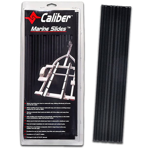 Marine Caliber Trailer Bunk Slides 23010, 3 x 15 inch, 10-Pack Black