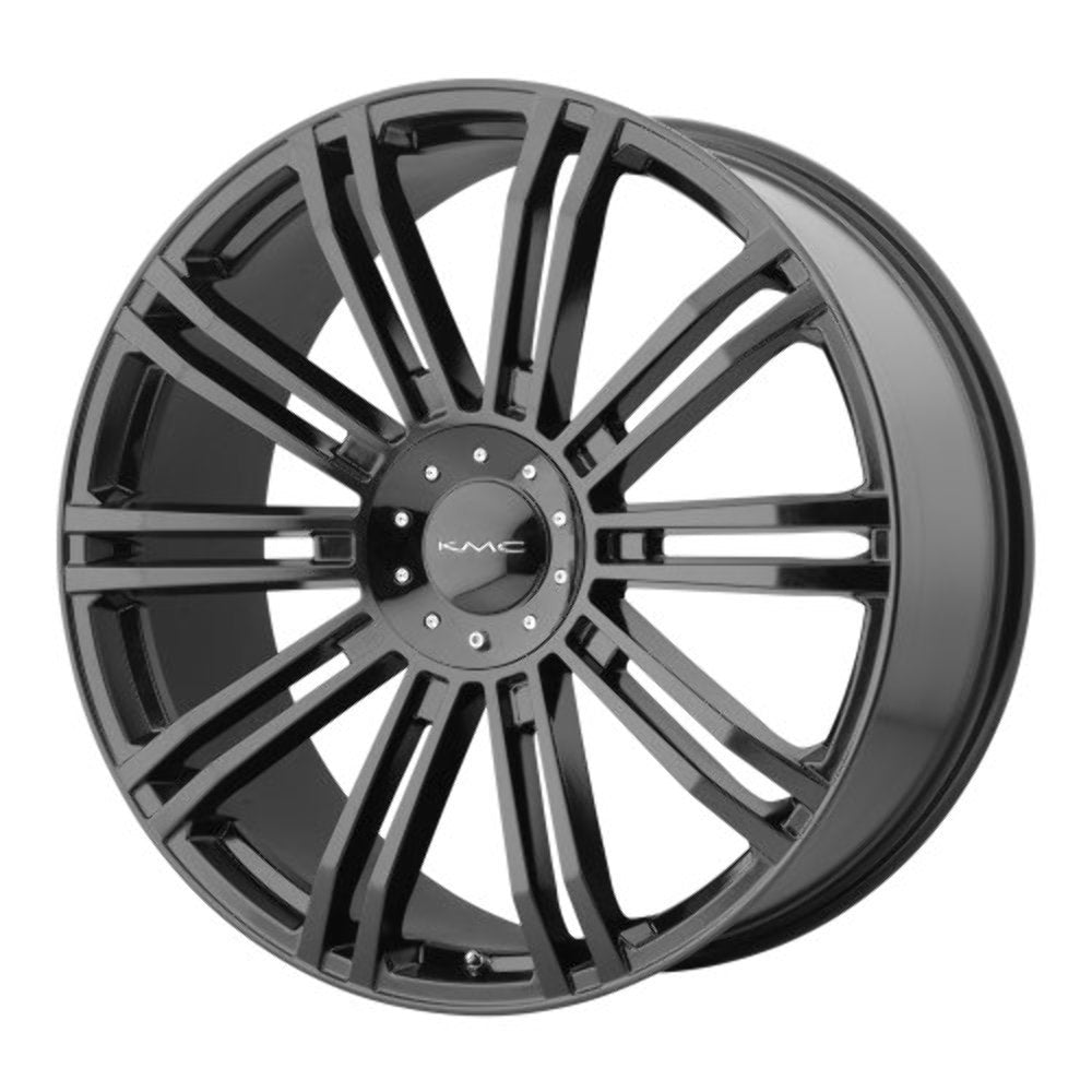 D2 KMX Wheels Wheel with Gloss Black Finish (22x9.5"/5x120mm)