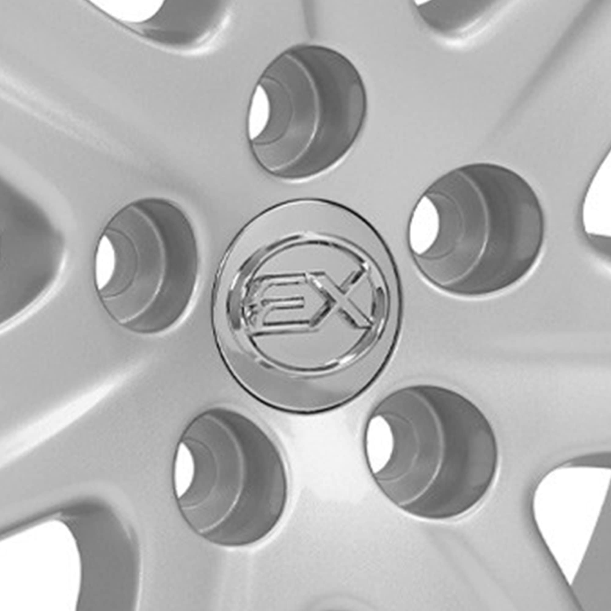 LX12-17070-5450-45S OE Wheels LLC Silver Wheel Painted (17 x 7. inches /5 x 114 mm, 45 mm Offset)