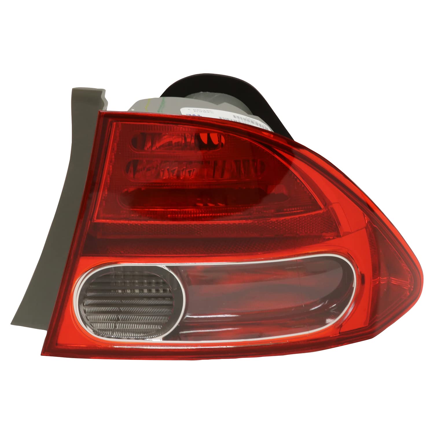 Right TYC Tail Light Assembly Compatible with 2006-2008 Honda Civic
