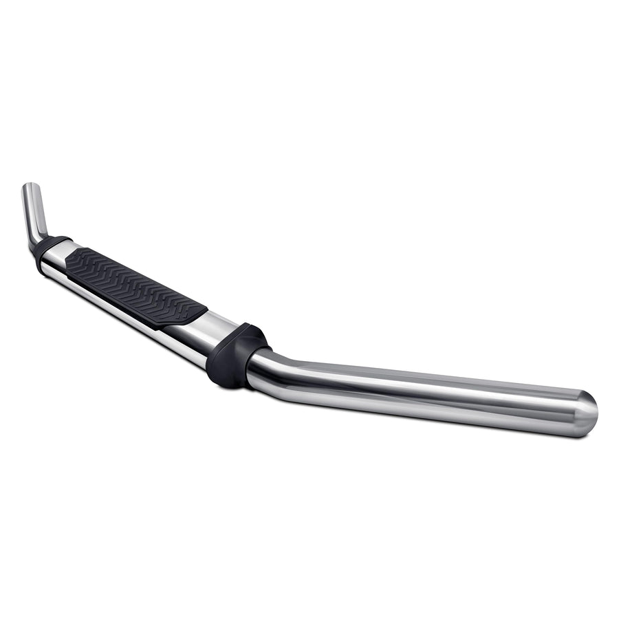 Rear Bumper Guard Black Horse Single Tube With Pad Stainless Steel Compatible with 2015-2018 Lexus NX200T|2019-2021 Lexus NX300|2015-2021 Lexus NX300h-8DLXNXSS-S