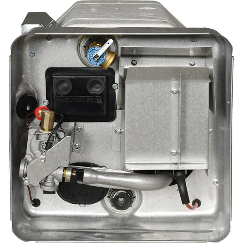 RV Tank Water Heater Suburban Advantage SW12DEL - 12 Gallon Porcelain Lined Steel Tank with Direct Spark Ignition (DSI), Incoloy Electric Element, and 12VDC Relay (5248A)