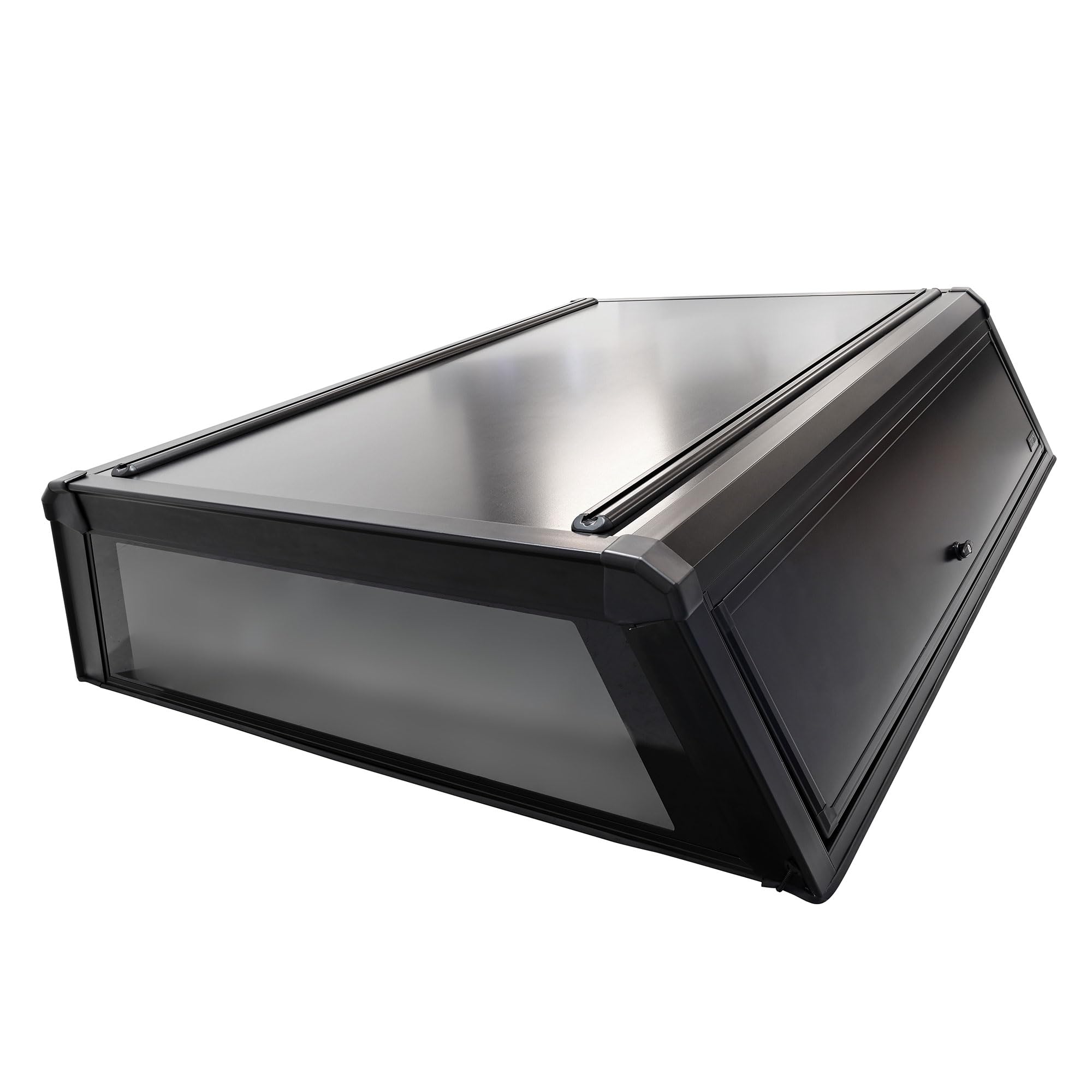 EXP Truck Cap Westin 16-12815 with Solid Front Glass fits 2024-2026 Tacoma 6' Bed Matte Black