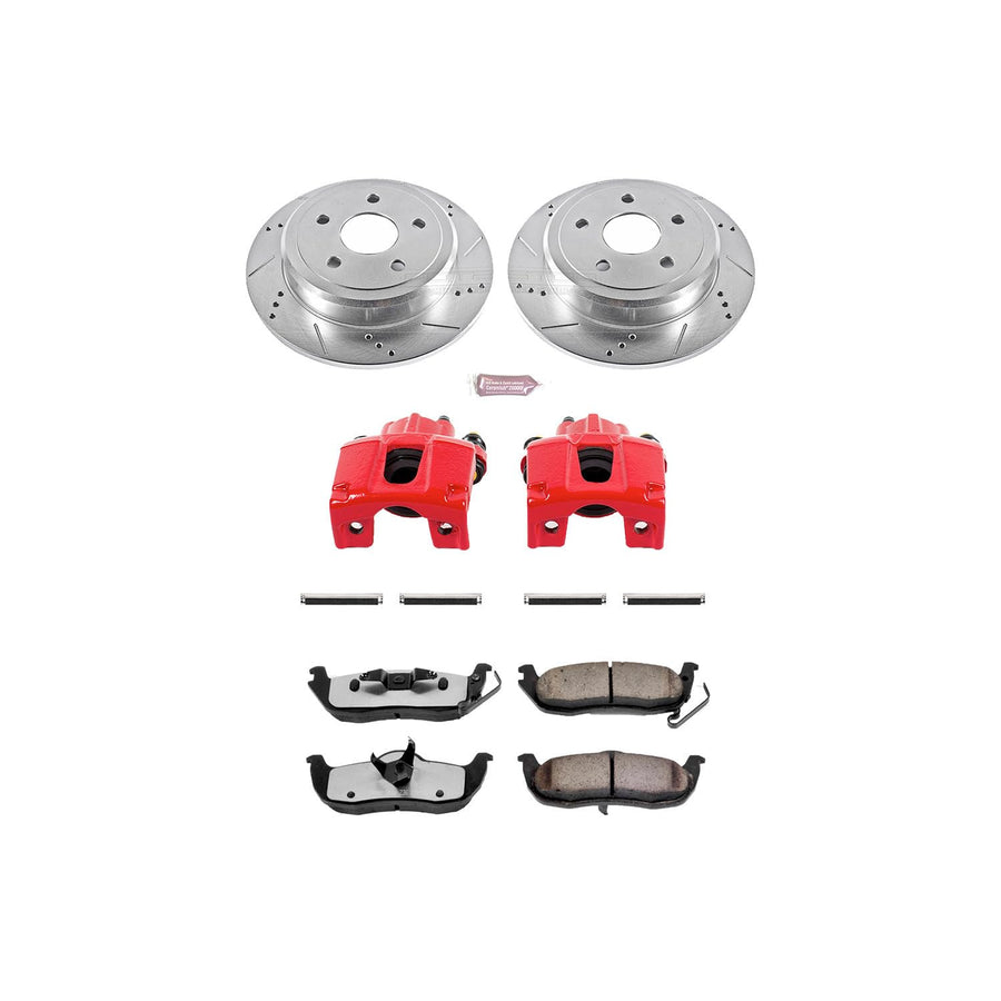 Rear Power Stop KC2445-36 Z36 Truck and Tow Brake Kit with Calipers