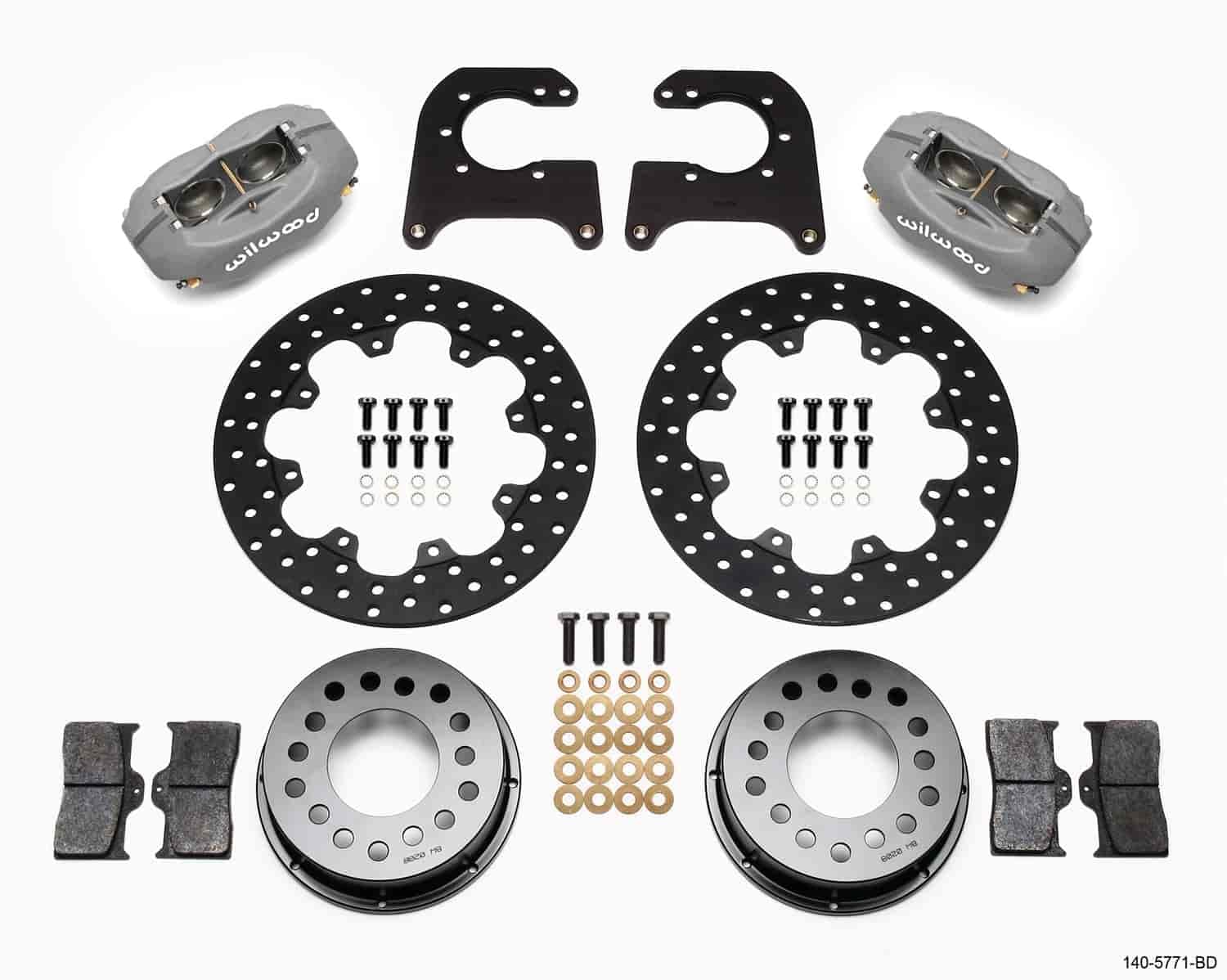 Drilled Rotor FDL Rear Drag Kit