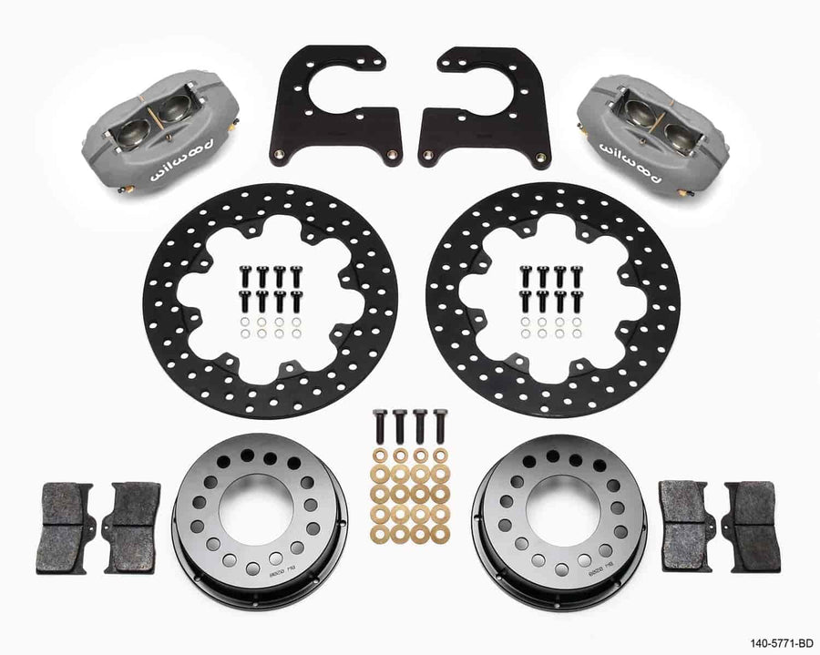 Drilled Rotor FDL Rear Drag Kit