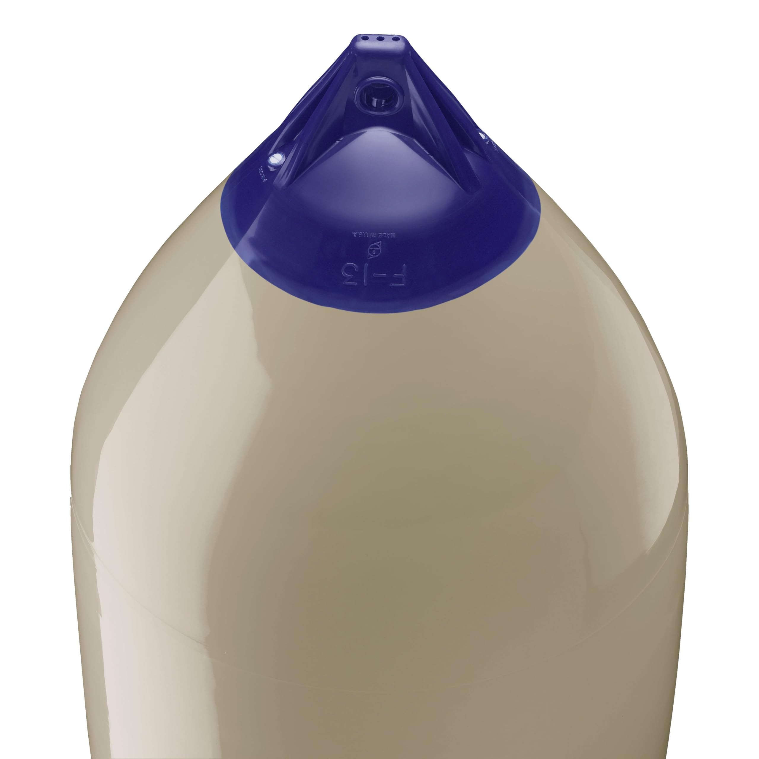 F-13 Standard Polyform Boat Fender Blue Ropehold - Sand